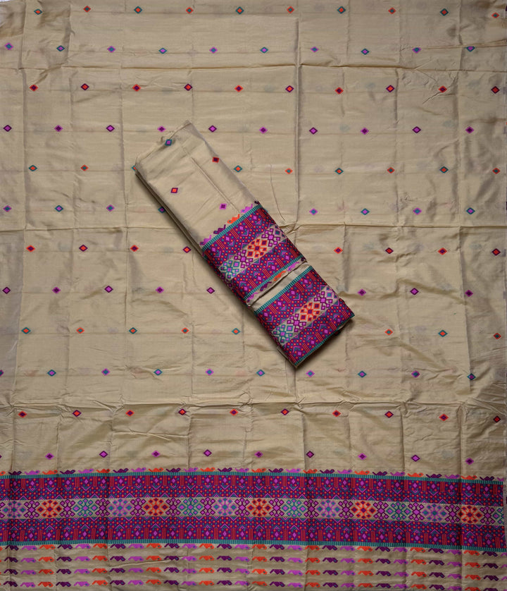 Multi-Dhaga Work Mix Set Mekhela Sador