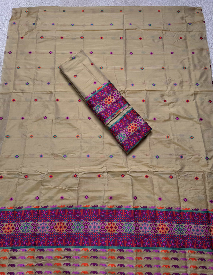Multi-Dhaga Work Mix Set Mekhela Sador