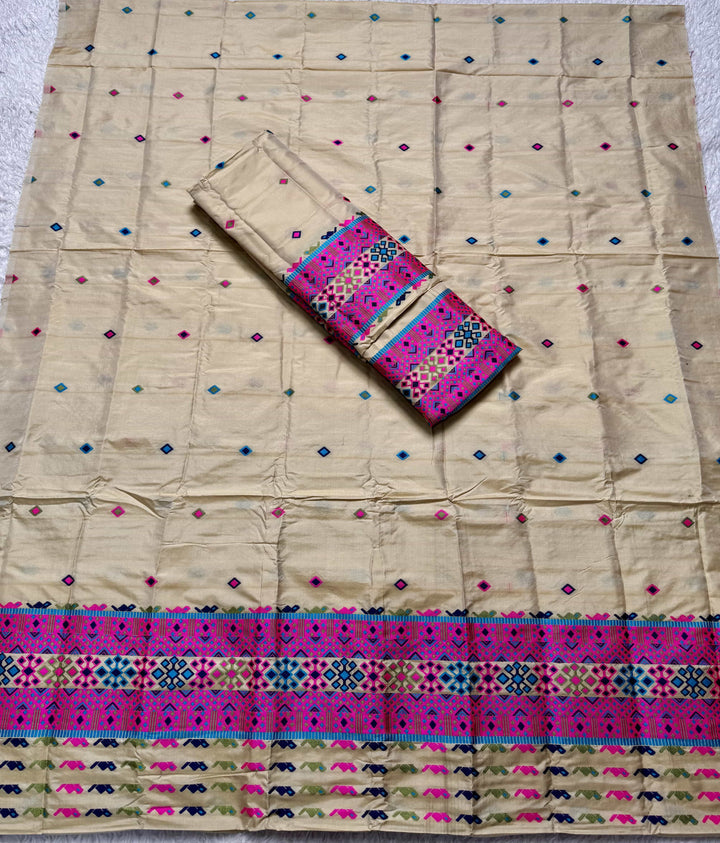 Multi-Dhaga Work Mix Set Mekhela Sador