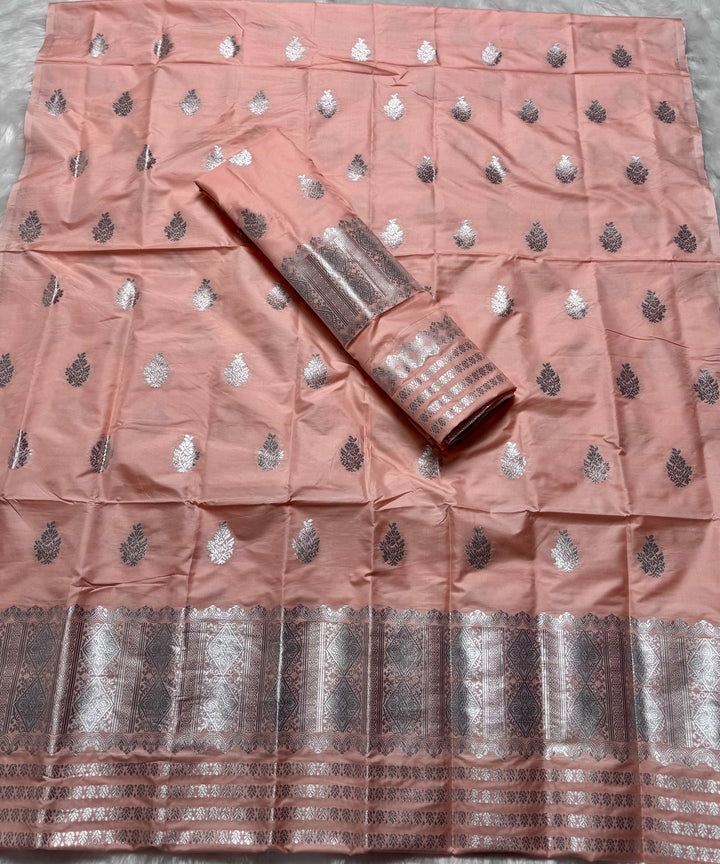 Silver Jari Mix Set Mekhela Sador