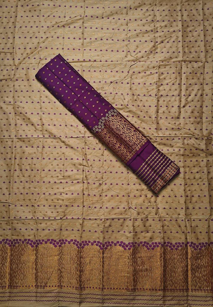 Muga* Contrast Mix Set Mekhela Sador