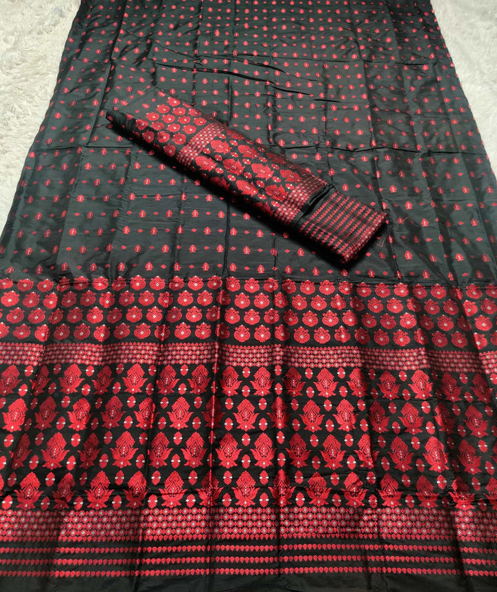 Colouring Jari Mix Set Mekhela Sador