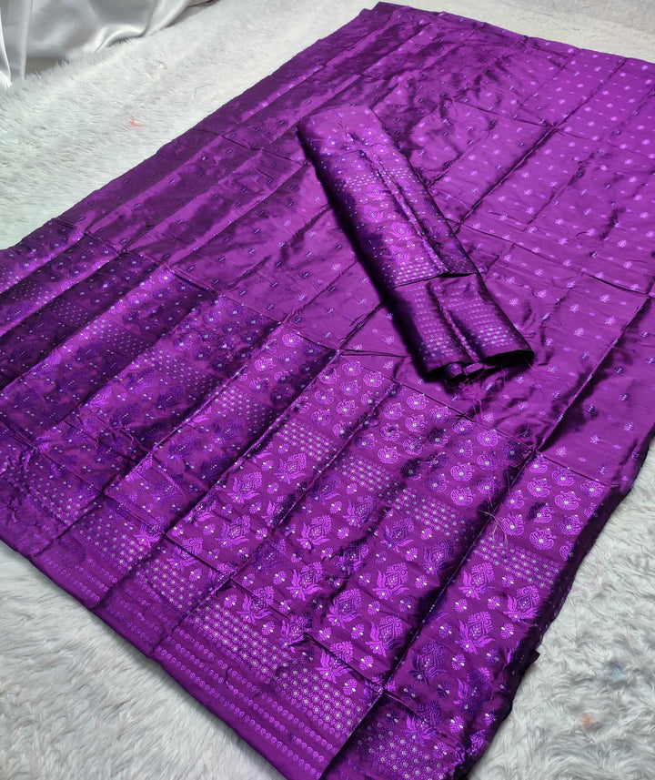 Colouring Jari Mix Set Mekhela Sador