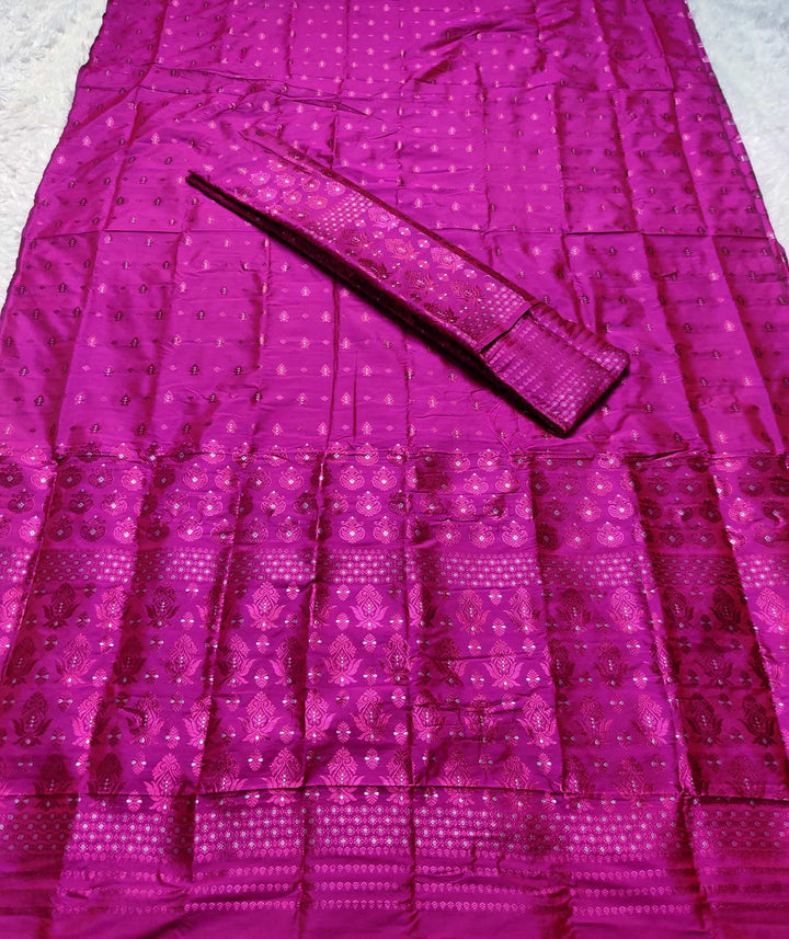 Colouring Jari Mix Set Mekhela Sador
