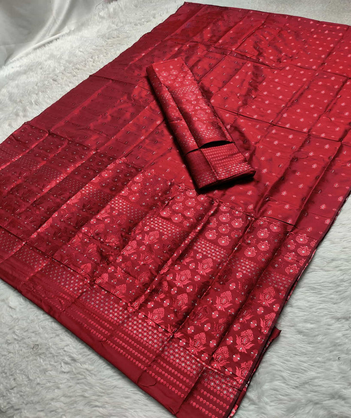 Colouring Jari Mix Set Mekhela Sador