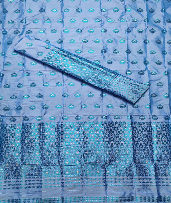 Mix Pat Mekhla Chador - Mix Designs - Clearance Sale