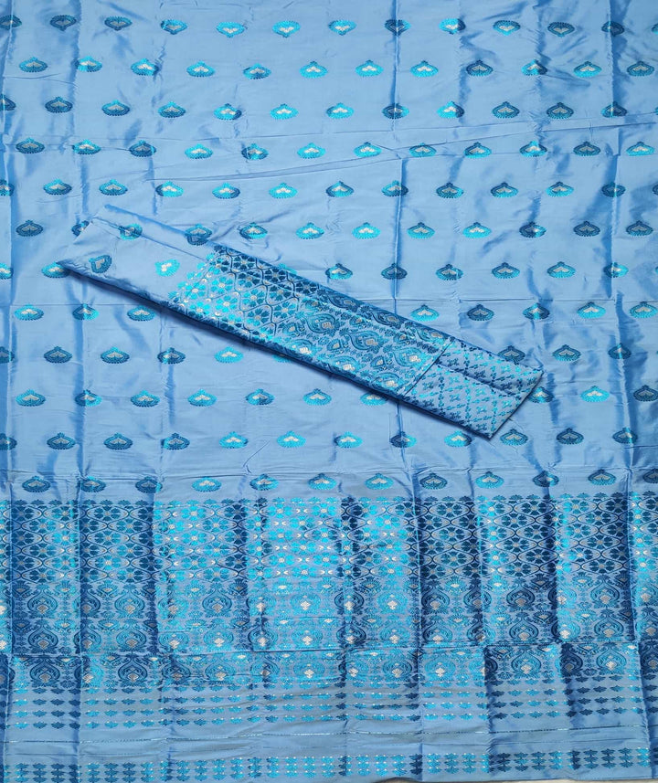 Mix Pat Mekhla Chador - Mix Designs - Clearance Sale