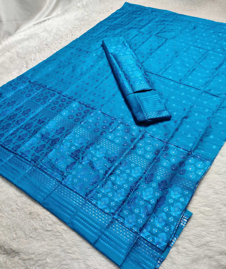 Colouring Jari Mix Set Mekhela Sador