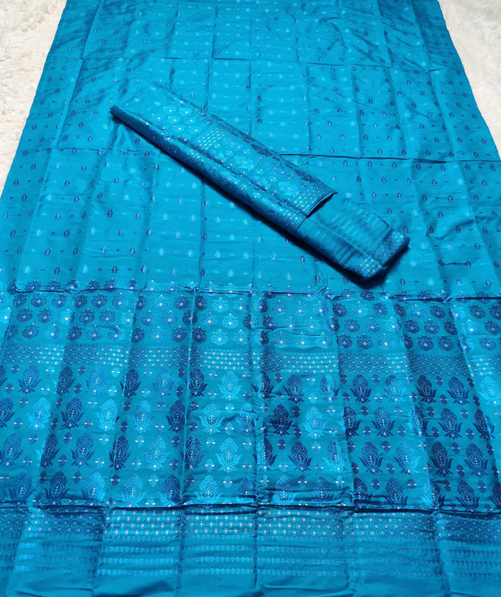 Colouring Jari Mix Set Mekhela Sador