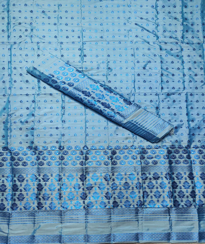 Colouring Jari Mix Set Mekhela Sador