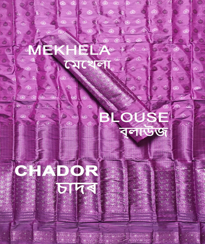 Mix Pat Mekhla Chador - Mix Designs - Clearance Sale