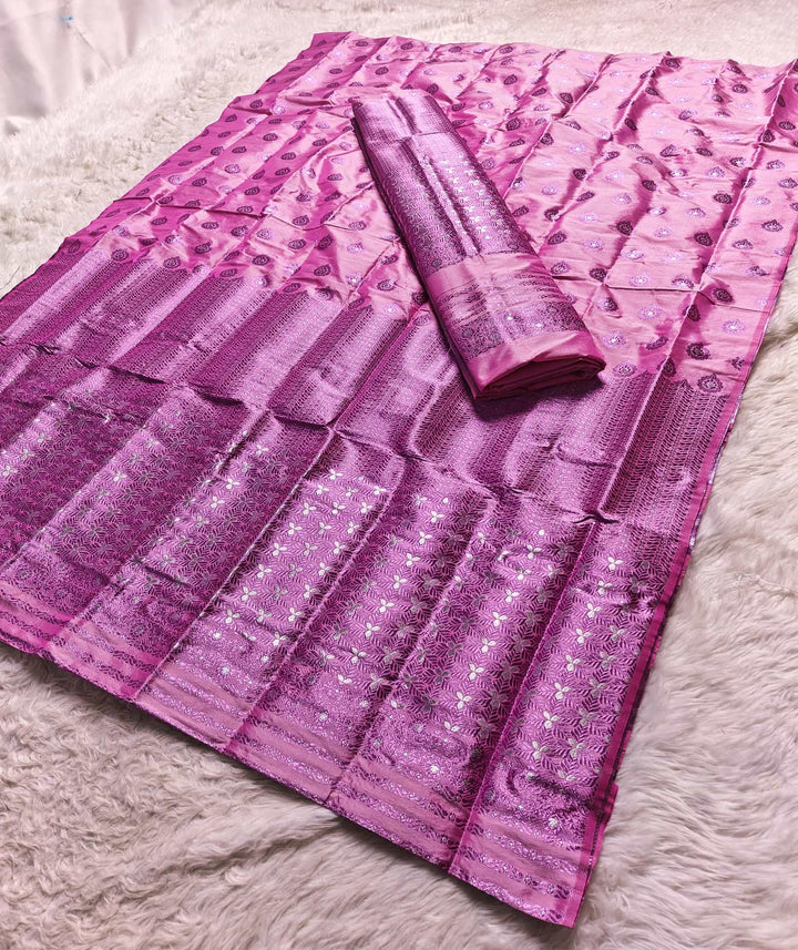 Mix Pat Mekhla Chador - Mix Designs - Clearance Sale