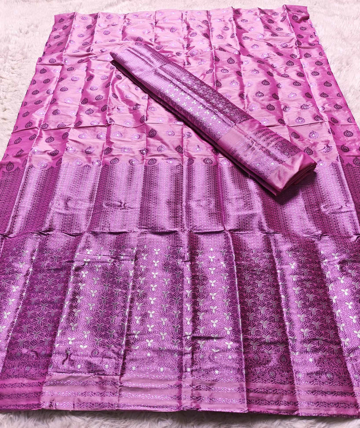 Mix Pat Mekhla Chador - Mix Designs - Clearance Sale