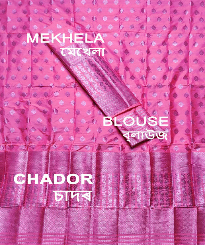 Mix Pat Mekhla Chador - Mix Designs - Clearance Sale