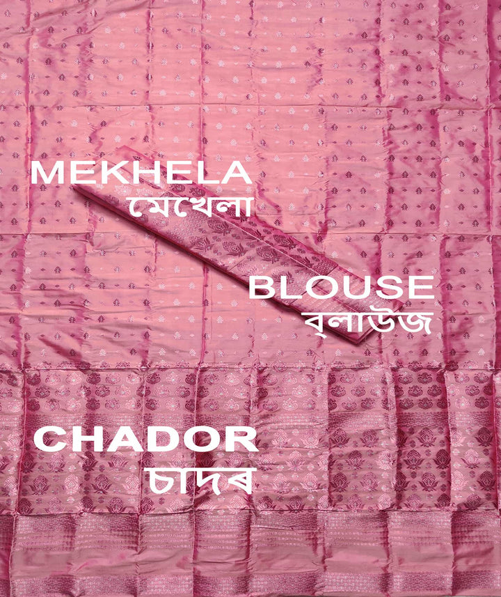 Colouring Jari Mix Set Mekhela Sador