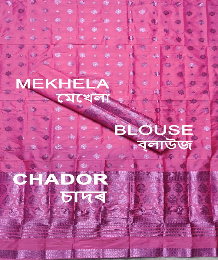 Mix Pat Mekhla Chador - Mix Designs - Clearance Sale