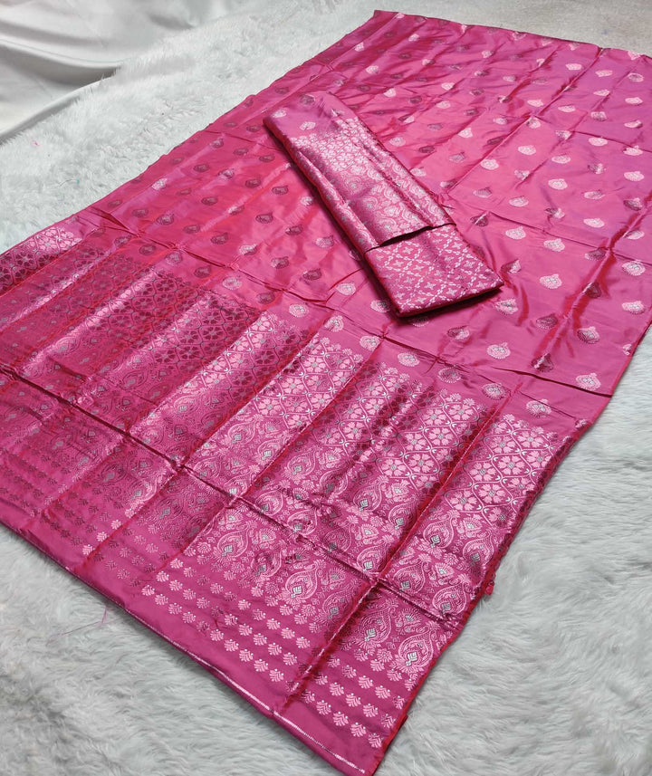 Mix Pat Mekhla Chador - Mix Designs - Clearance Sale