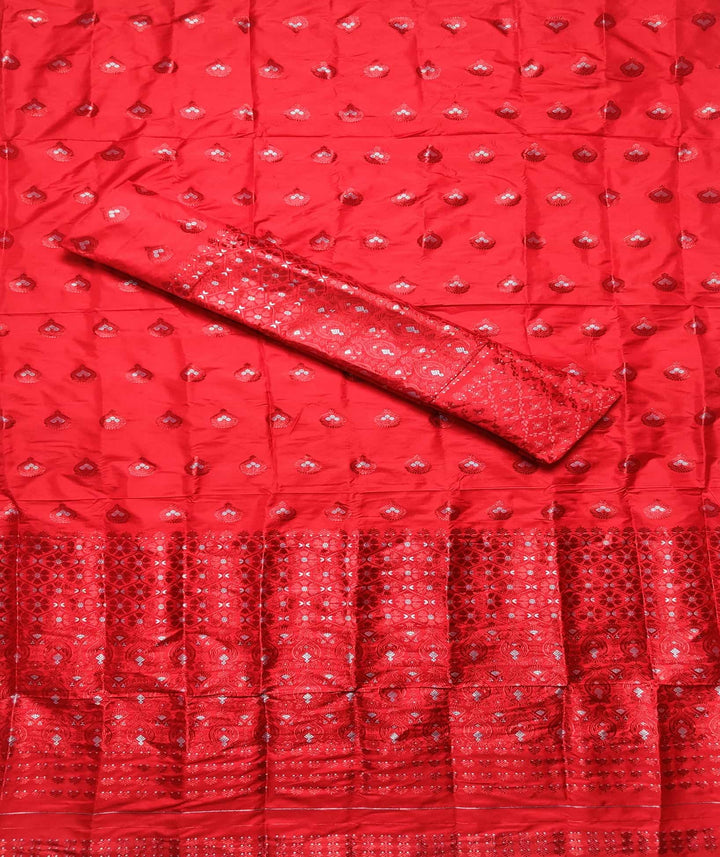 Mix Pat Mekhla Chador - Mix Designs - Clearance Sale