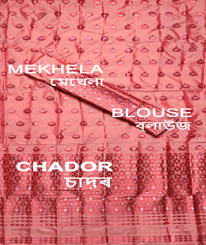 Mix Pat Mekhla Chador - Mix Designs - Clearance Sale