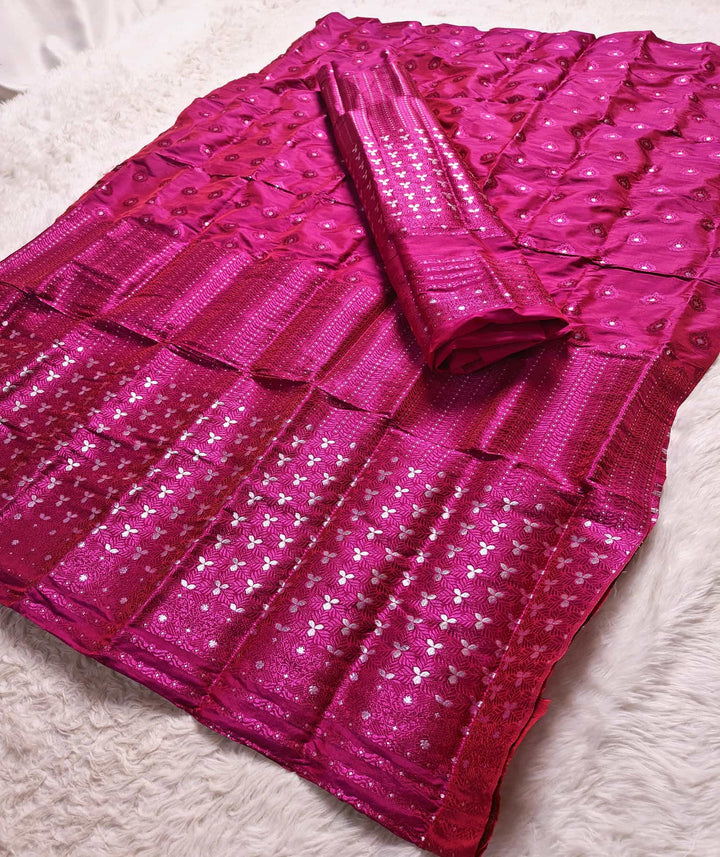 Mix Pat Mekhla Chador - Mix Designs - Clearance Sale