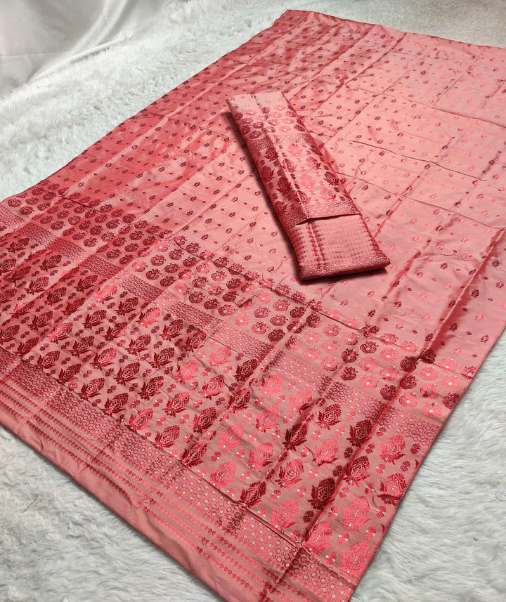 Colouring Jari Mix Set Mekhela Sador