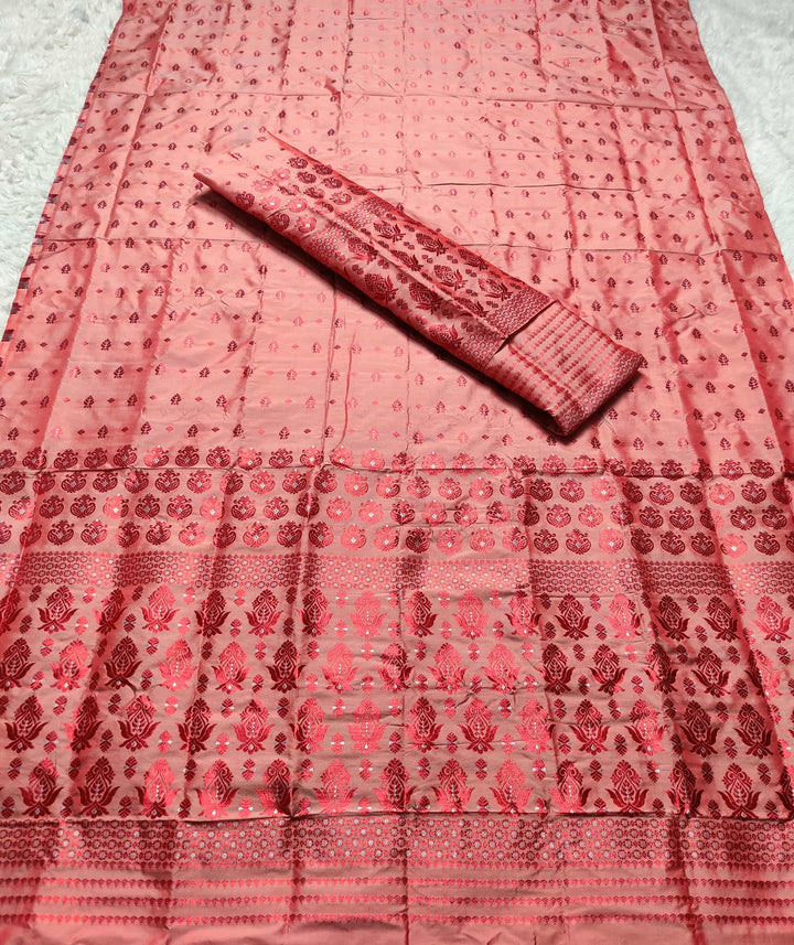 Colouring Jari Mix Set Mekhela Sador