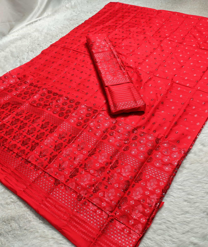 Colouring Jari Mix Set Mekhela Sador