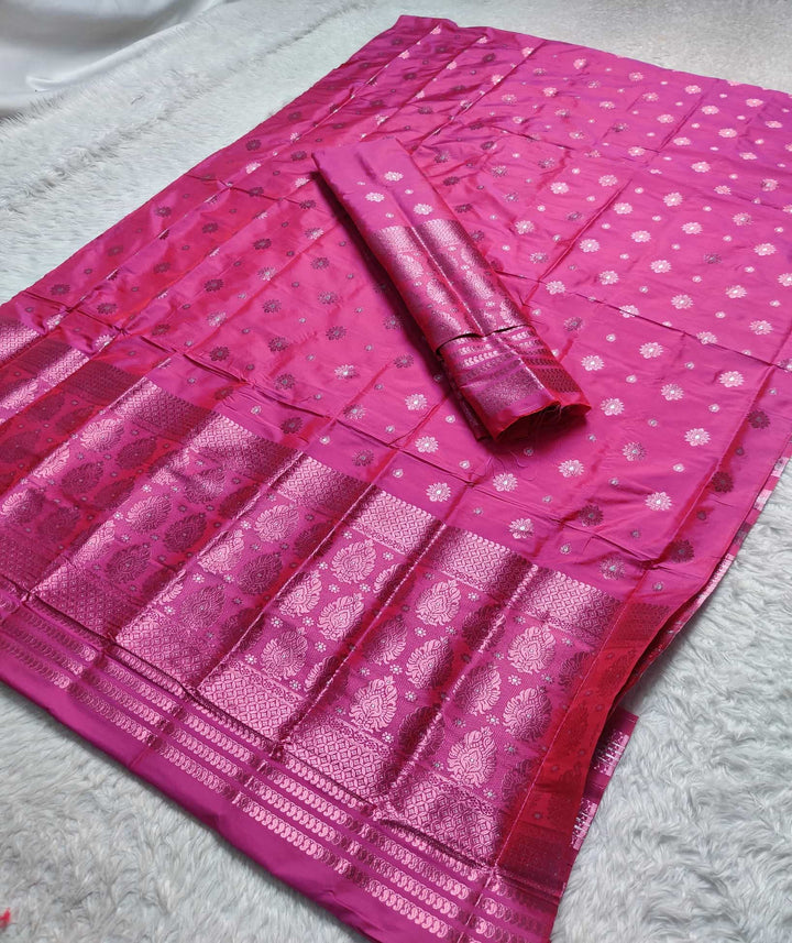 Mix Pat Mekhla Chador - Mix Designs - Clearance Sale