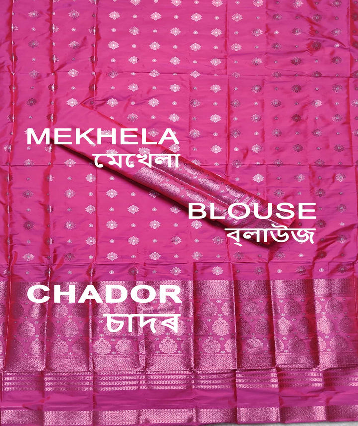 Mix Pat Mekhla Chador - Mix Designs - Clearance Sale