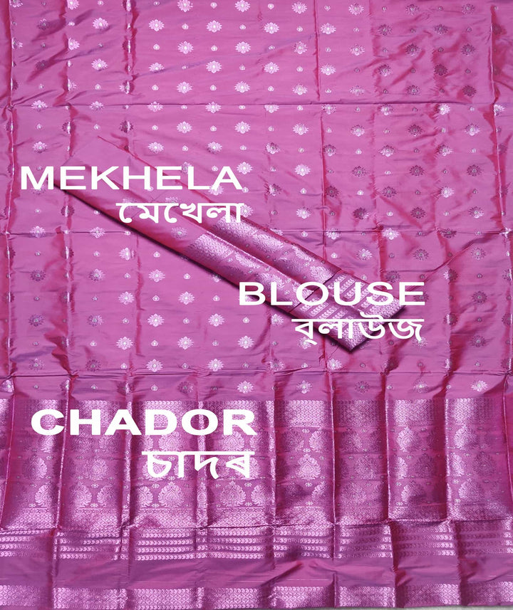 Mix Pat Mekhla Chador - Mix Designs - Clearance Sale