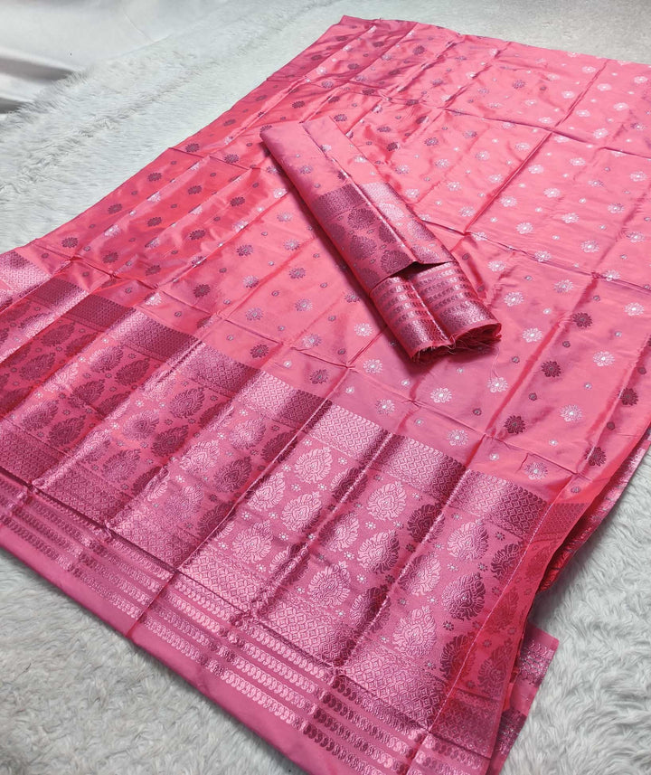 Mix Pat Mekhla Chador - Mix Designs - Clearance Sale