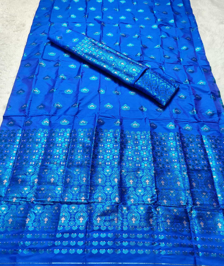 Mix Pat Mekhla Chador - Mix Designs - Clearance Sale