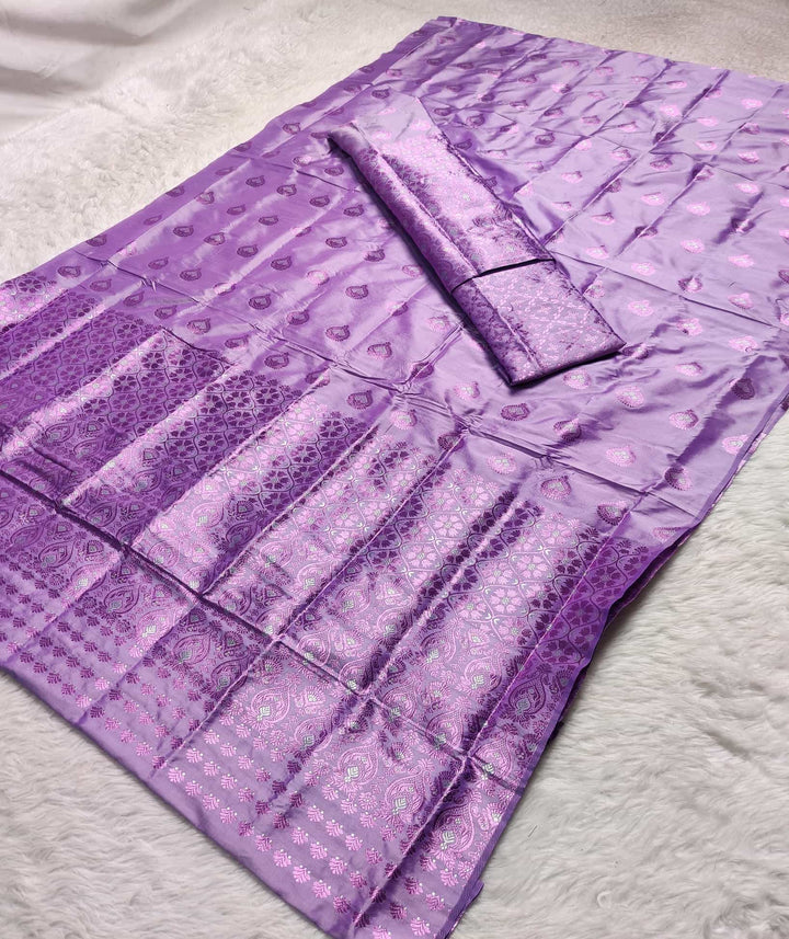 Mix Pat Mekhla Chador - Mix Designs - Clearance Sale