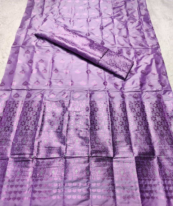 Mix Pat Mekhla Chador - Mix Designs - Clearance Sale