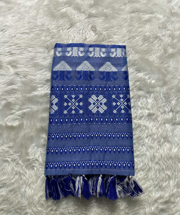 AC Cotton Woven Assamese Saree