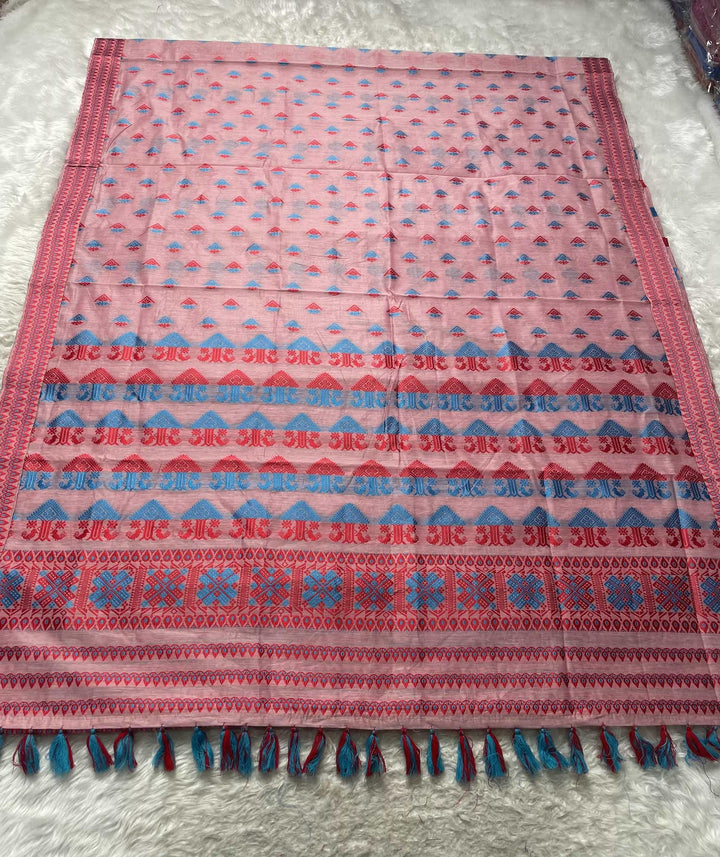 AC Cotton Woven Assamese Saree