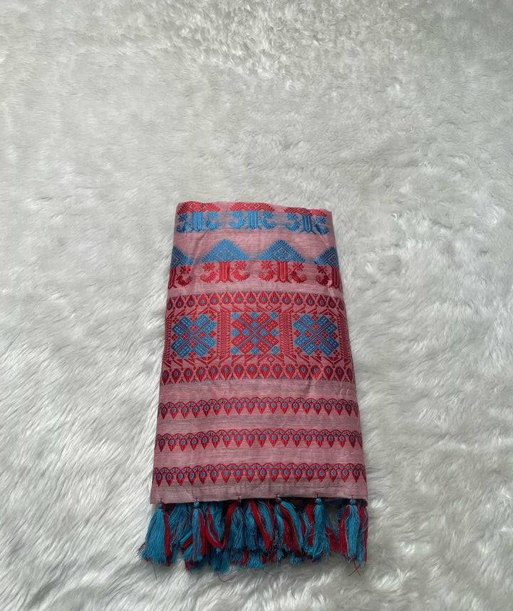 AC Cotton Woven Assamese Saree