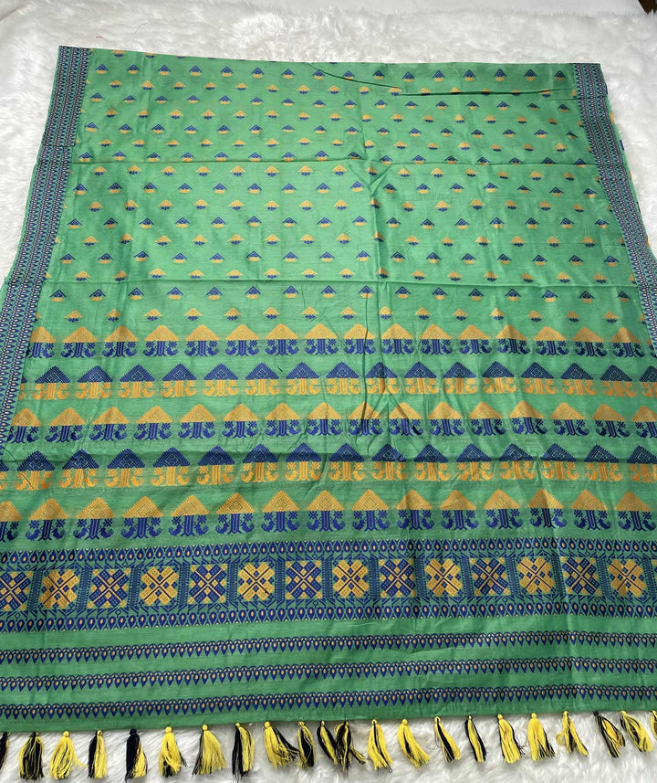 AC Cotton Woven Assamese Saree