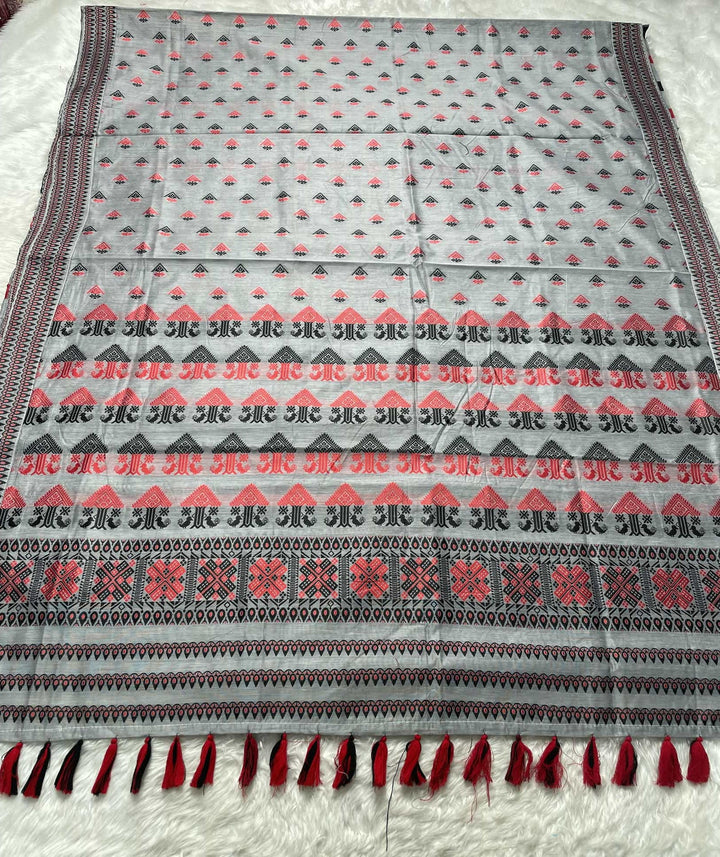AC Cotton Woven Assamese Saree
