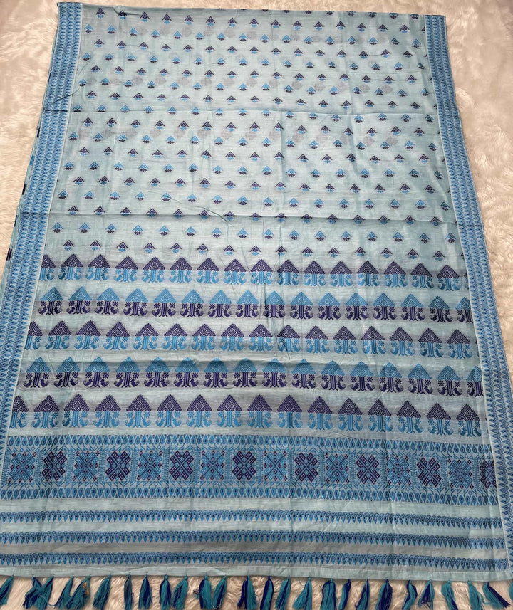 AC Cotton Woven Assamese Saree
