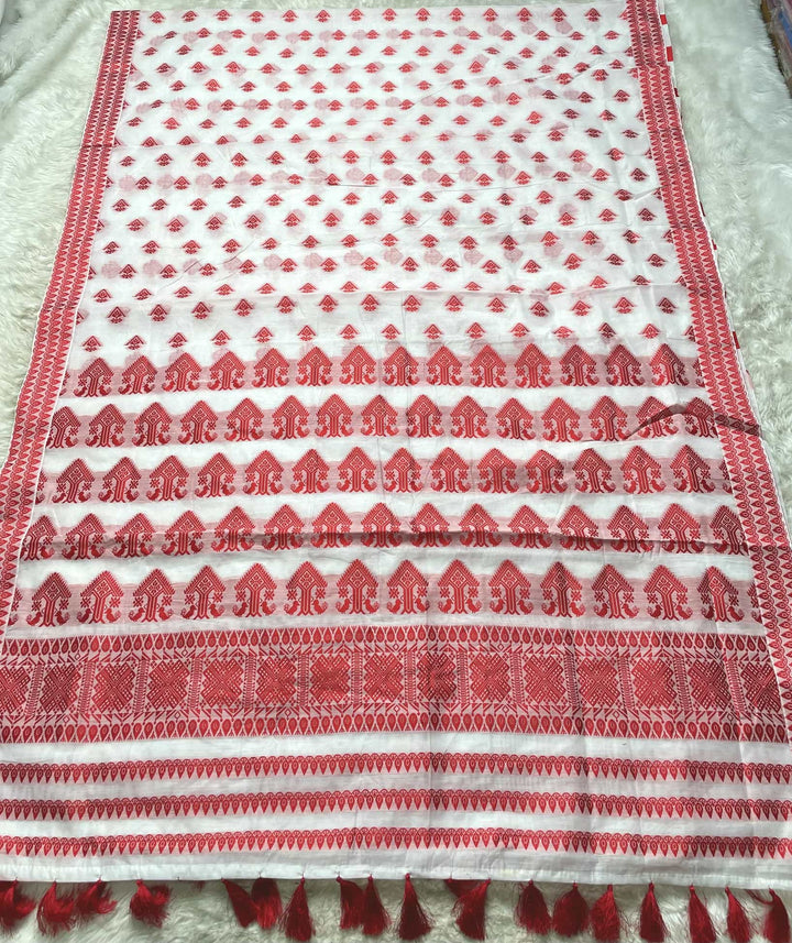 AC Cotton Woven Assamese Saree