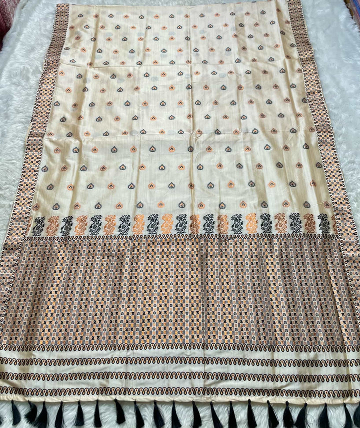 Soft Jharna Toss Woven Assamese Saree