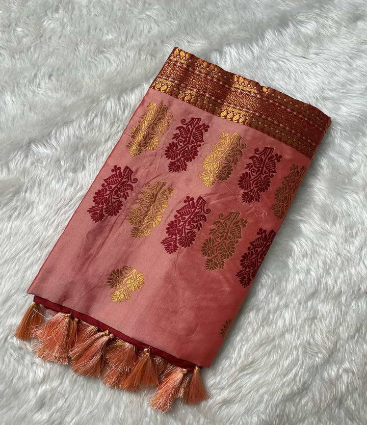 Soft Mix Pat* Woven Assamese Saree – Chadorkart