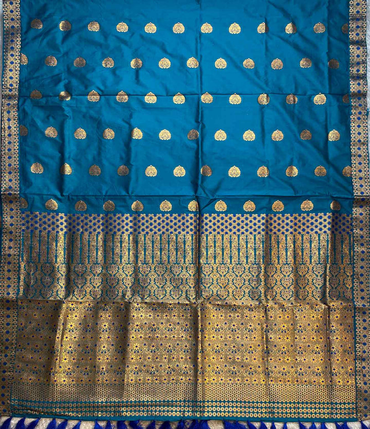 Mix Pat* Woven Assamese Saree – Chadorkart