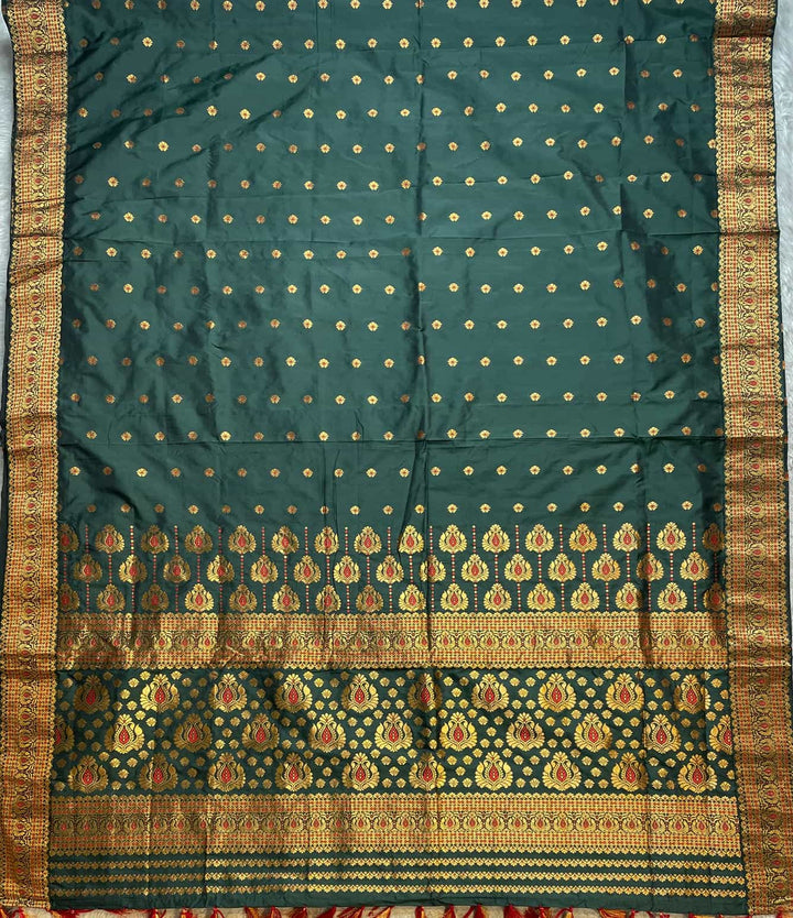 Mix Pat* Woven Assamese Saree – Chadorkart