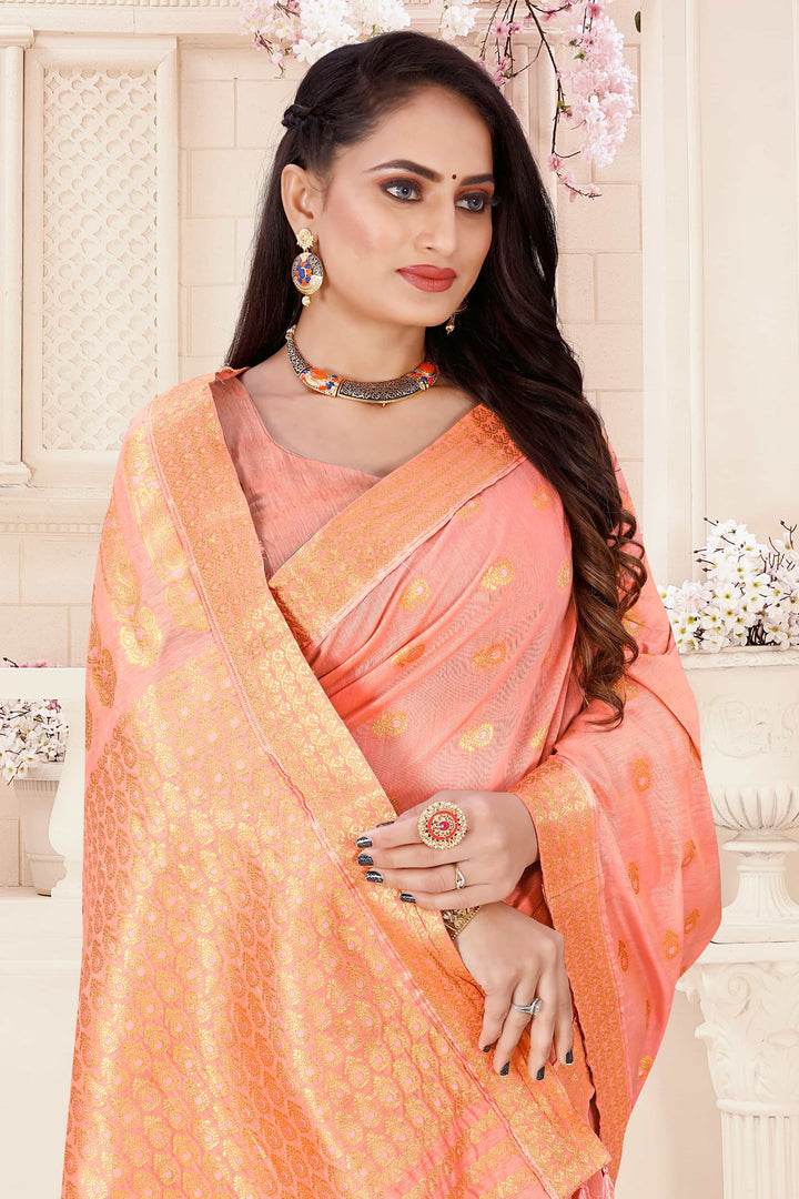 AC Cotton* Woven Assamese Saree