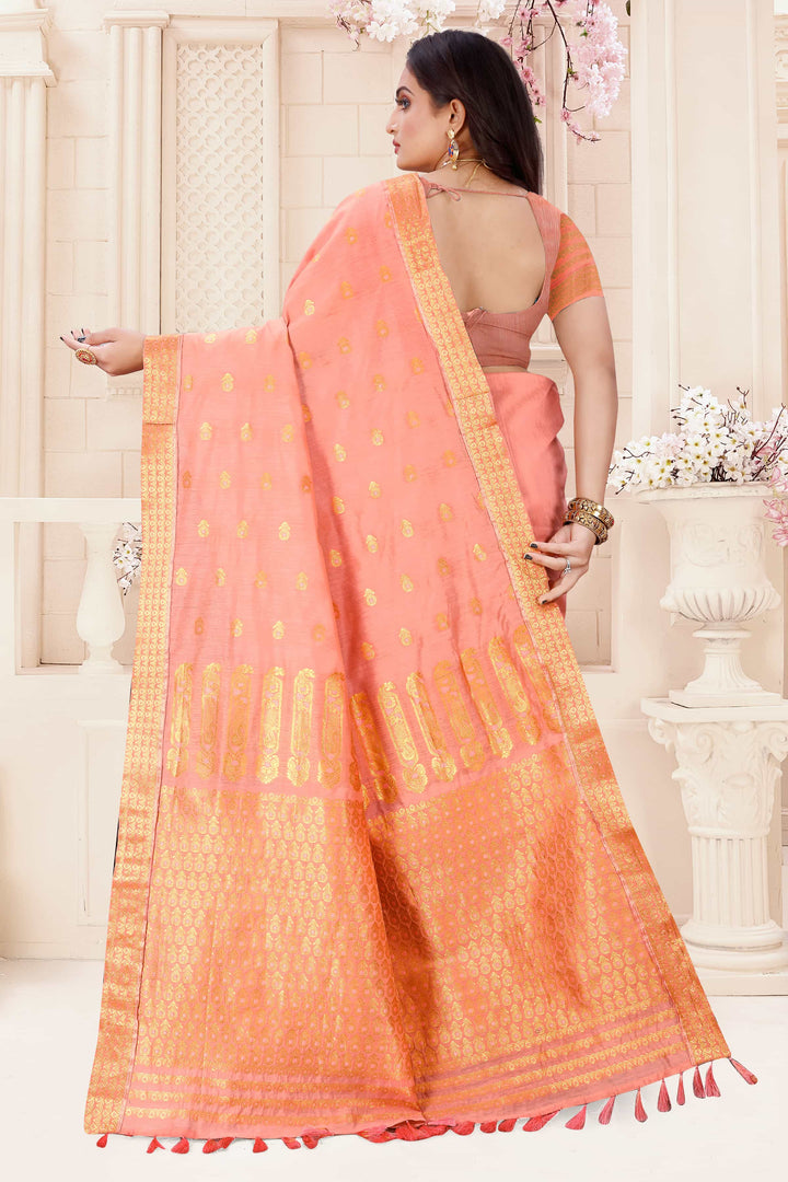 AC Cotton* Woven Assamese Saree