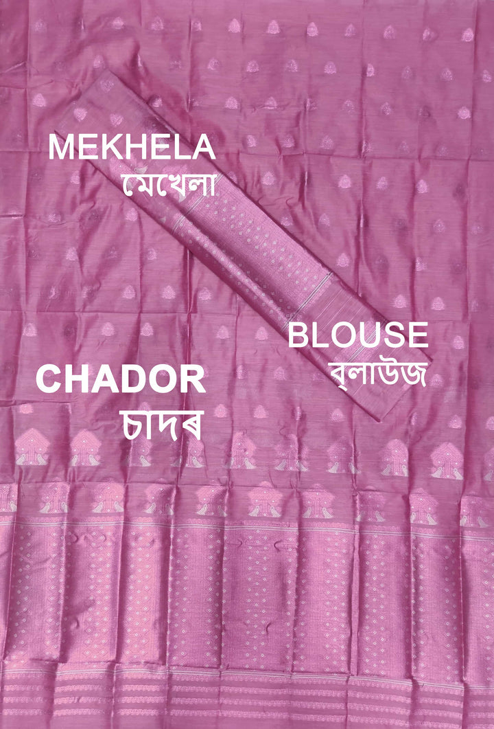 Colouring Jari AC Cotton* Mekhela Chador