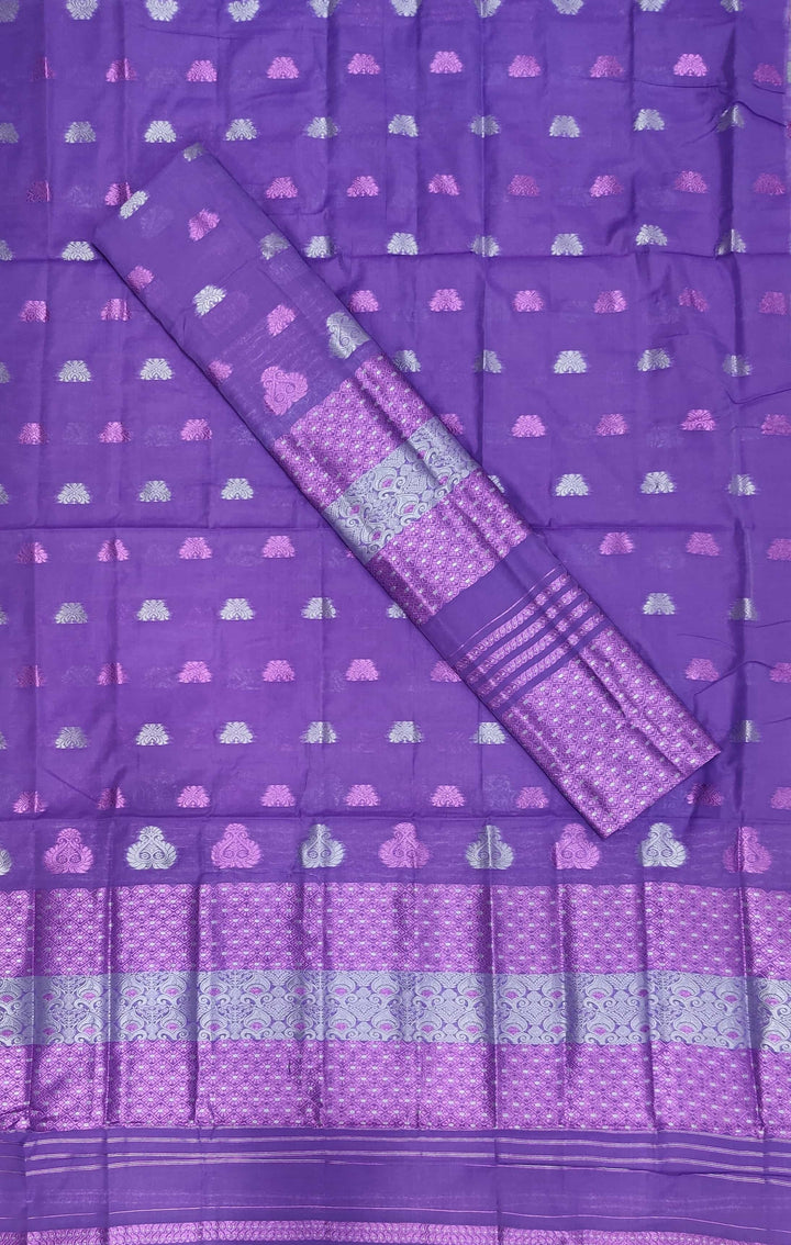 ৰং কৰা গুনা এ চি কটন মেখলা চাদৰ