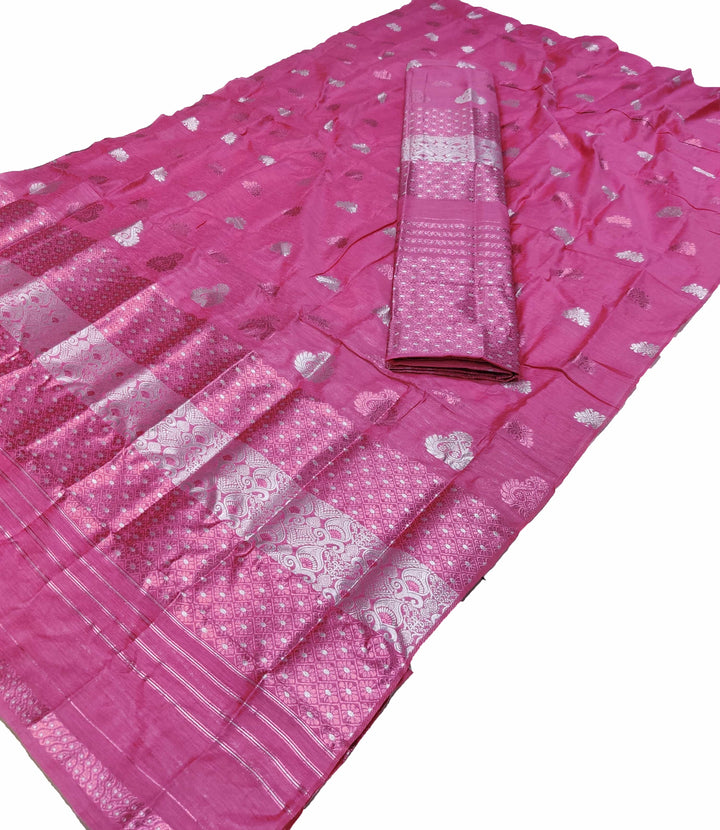 Colouring Jari AC Cotton* Mekhela Chador